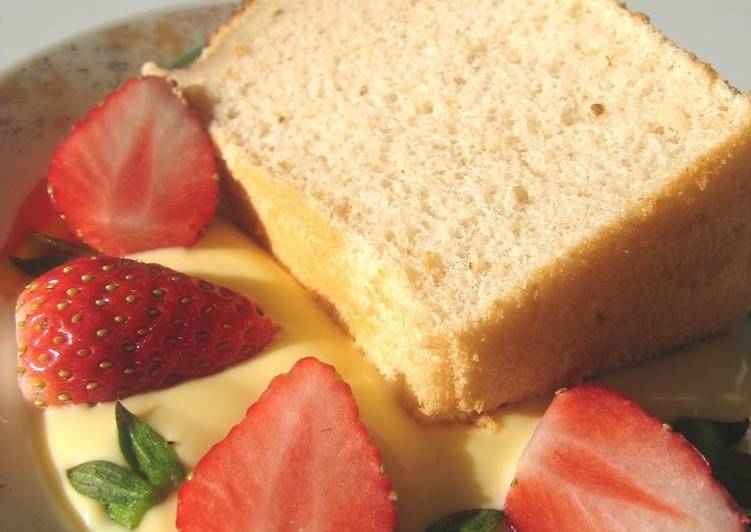 Recipe of Favorite Fresh Strawberry Chiffon Cake