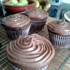 Chocolate Cup Cakes A picture of Chocolate Cup Cakes.