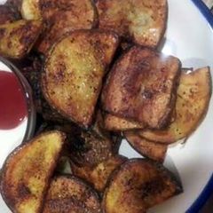 A picture of Baked Herb Fries.
