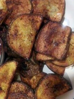 A picture of Baked Herb Fries.