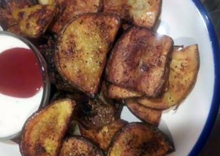 Recipe: Tasty Baked Herb Fries