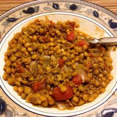 A picture of Not Your Ordinary Lentil Soup.
