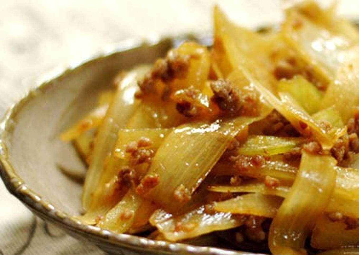 A Stir Fry With Lots Of Onion