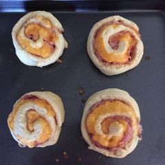 A picture of Ham And Cheese Pinwheels.