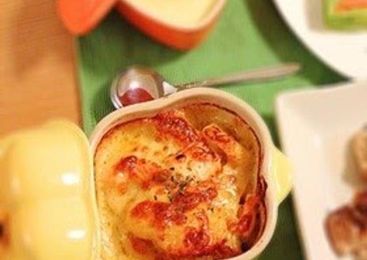 Now You Can Have Your Prepare Easy Potato and Salmon Gratin Flavorful