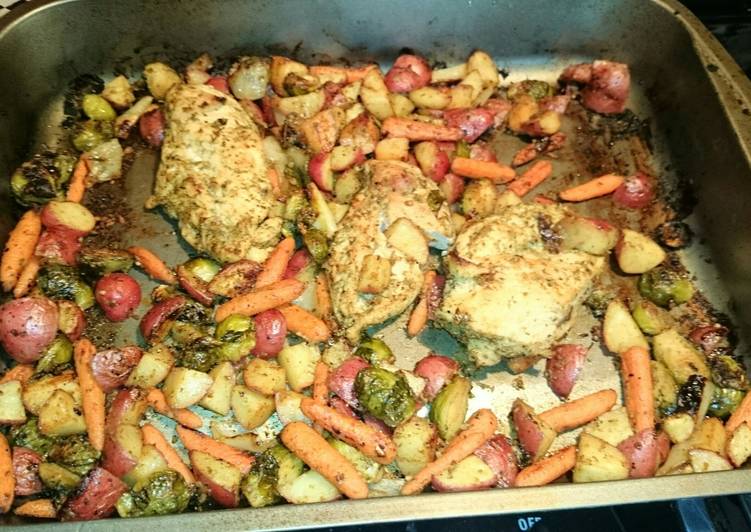 Step-by-Step Guide to Make Ultimate TT&#39;s Roasted  Chicken &amp; Veggies