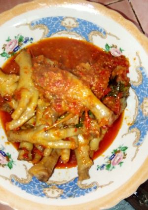 Foto resep Ceker Ranjau