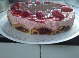 Una foto de Manjar de frutilla