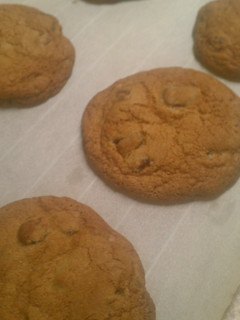 A picture of Double Cherry Chocolate Chip Cookies.
