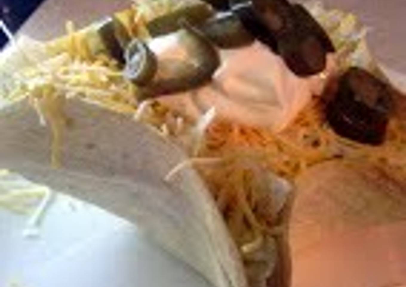 Making a Tortilla Bowl