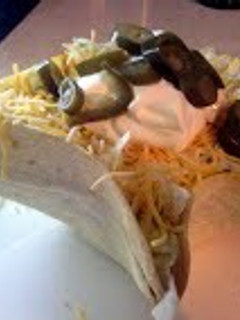 A picture of Making a Tortilla Bowl.