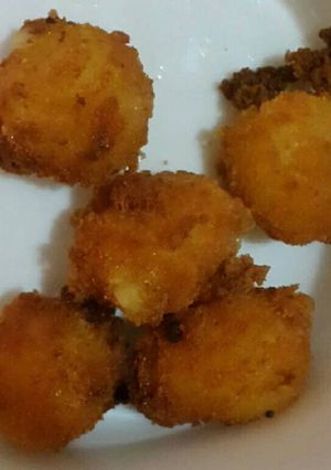 Foto resep Fried mashed cheese potato