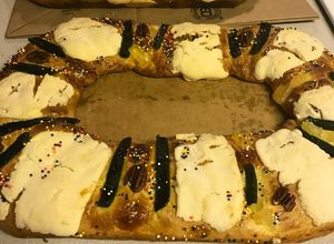 Una foto de Rosca de reyes