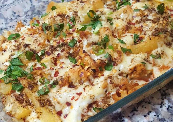 "Loaded Pizza Fries"