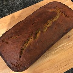A picture of Banana and Carrot loaf.