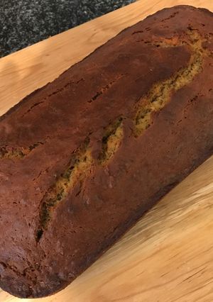 A picture of Banana and Carrot loaf.