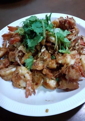 รูปของ กุ้งทอดกระเทียม