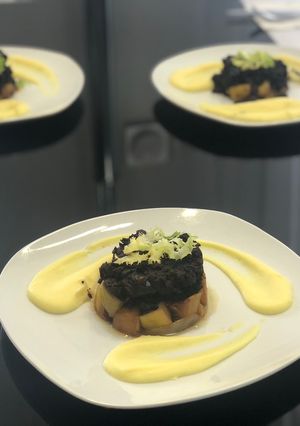 Une photo de Boudins noirs aux pommes