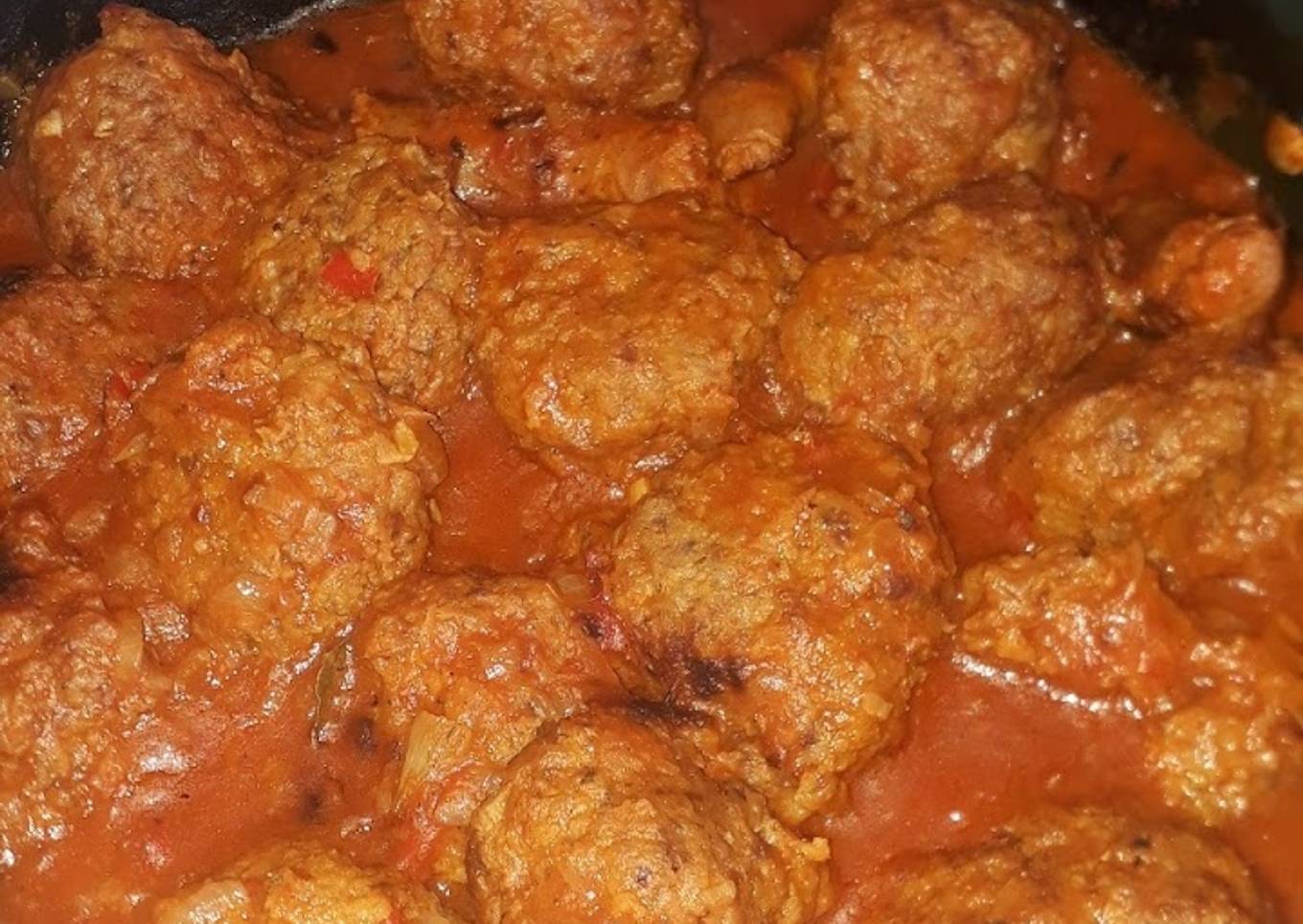 Salsa de albóndigas