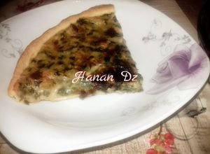 صورة لوصفة فطيرة كيش بالسلق