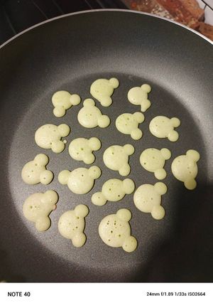Foto resep Mini pancakes dan spagetti pancakes