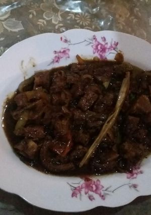 Foto resep Daging sapi bumbu kecap manis