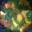 Sayur bayam bening
