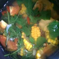 รูปของ Sayur bayam bening