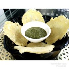 A picture of Chilka Roti.