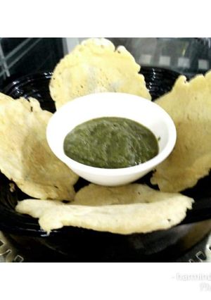A picture of Chilka Roti.