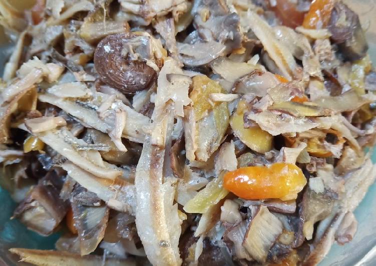 Tungri (jantung feat ikan teri) pedas