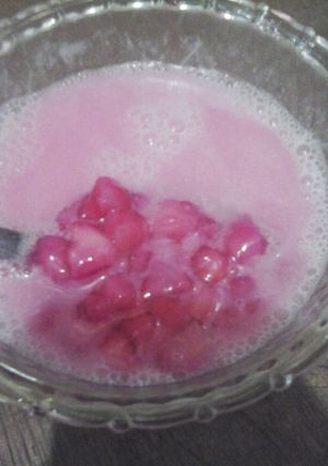 Foto resep Es biji delima
