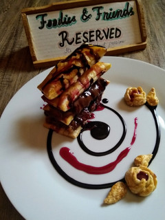 A picture of Puff date delight.....#foodiesnfriends.