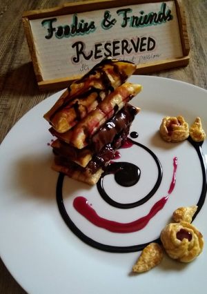 A picture of Puff date delight.....#foodiesnfriends.
