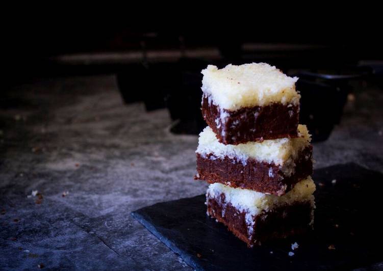 Recipe: Perfect Kokos-Brownies