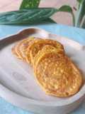 Bánh Pancake bí đỏ yến mạch