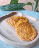 Bánh Pancake bí đỏ yến mạch