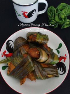 Foto resep Ayam Goreng Pandan