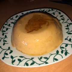Una foto de Flan de magdalena