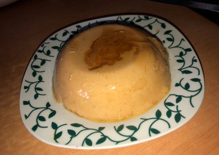 Flan de magdalena
