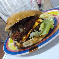 A picture of Fatcake burger.