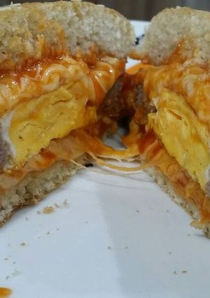 Una foto de Súper hamburguesa