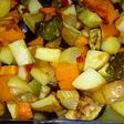 Verduras al horno con un toque dulzón