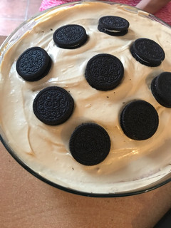 Una foto de Torta oreo y mousse helada!