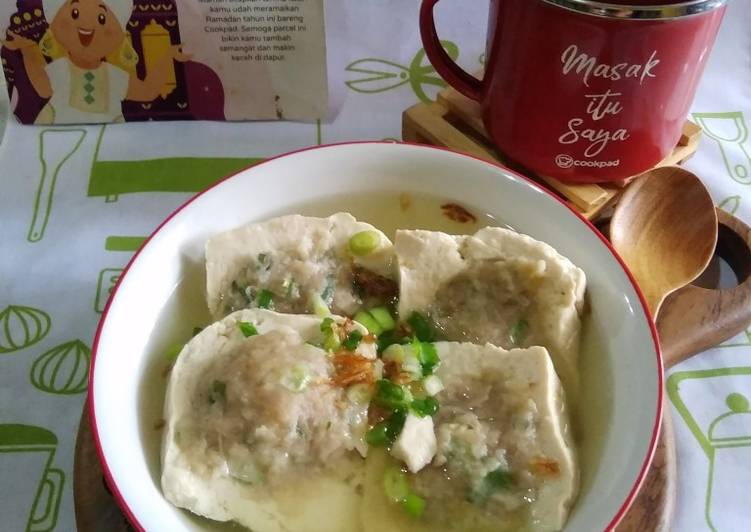 Cara Gampang Membuat Tahu Bakso Ayam, Enak