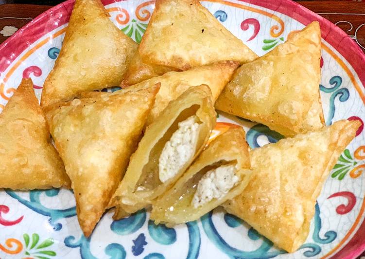 Feta Cheese Samosas