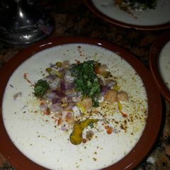 A picture of Chickpea soup.