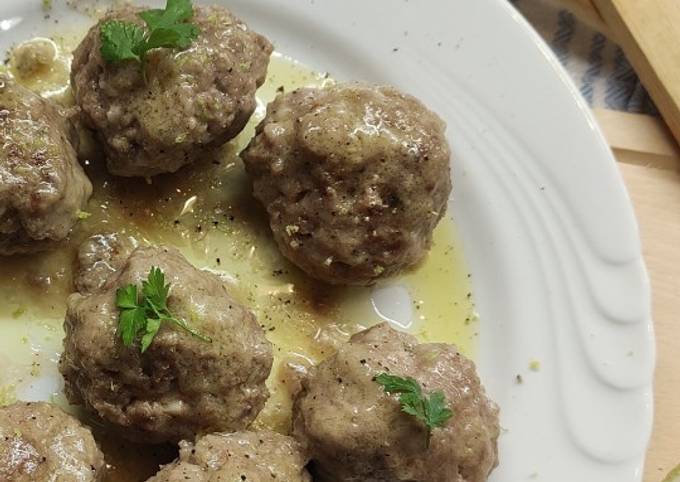 Polpette al limone di Lucia