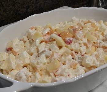 Easy Recipe Potato Fruit Salad Practical Delicious