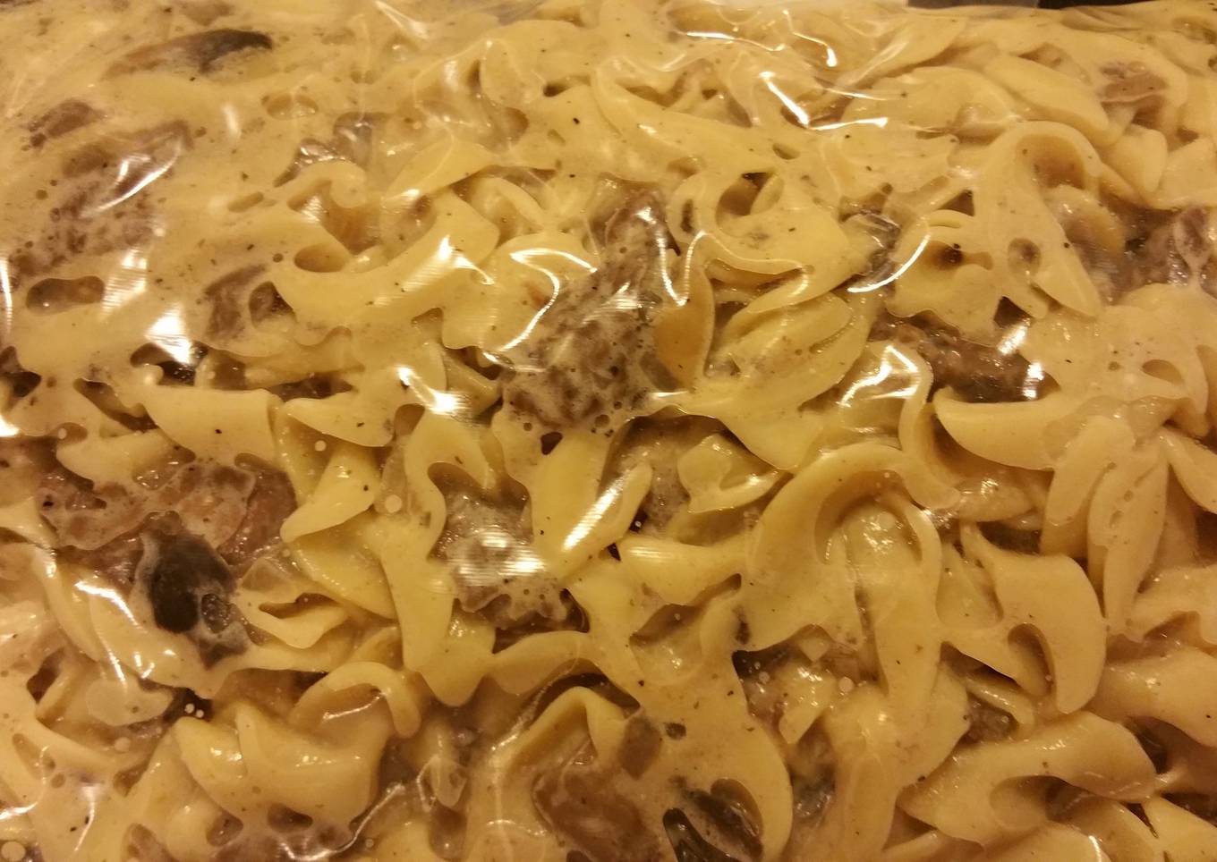 Donna' beef stroganoff